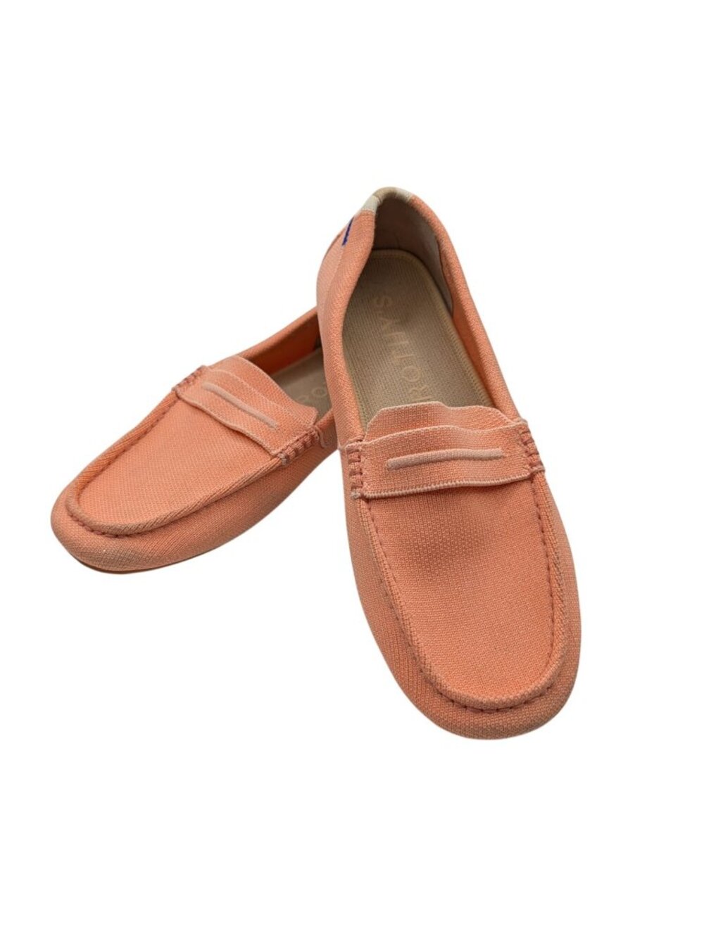 ROTHYS The Driver Slip-On Flats Womens Loafers Peach Orange Sz US 9 - Picture 3 of 10